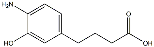 (3S,4S)-3-Hydroxy-4-aminophenylbutyric acid Structure