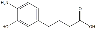 (3S,4S)-3-羟基-4-氨基苯基丁酸, 136755-43-6, 结构式