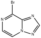 8-Bromo-[1,2,4]triazolo[1,5-a]pyrazine Struktur