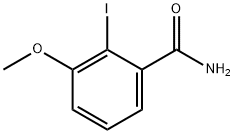 2-Iodo-3-methoxy-benzamide,1369879-60-6,结构式