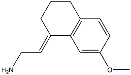 (E)-2-(7-methoxy-3,4-dihydronaphthalen-1(2H)-ylidene)ethan-1-amine Structure