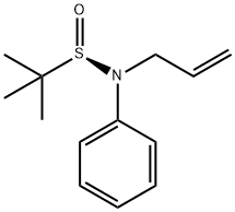 (R)-N-乙烯基-N-苯基叔丁基亚磺酰胺 结构式