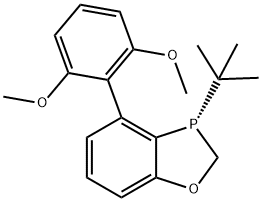 (S)-3-(叔丁基)-4-(2,6-二甲氧基苯基)-2,3-二氢苯并[D][1,3]氧,膦戊轭, 1373432-09-7, 结构式