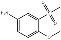 3-methanesulfonyl-4-methoxyaniline,13736-78-2,结构式