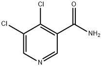 4,5-dichloronicotinamide, 1375065-71-6, 结构式