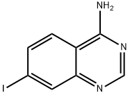 7-IODO-QUINAZOLIN-4-YLAMINE,1379338-85-8,结构式