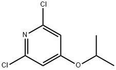 2,6-DICHLORO-4-ISOPROPOXY-PYRIDINE, 1379357-02-4, 结构式
