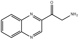 2-Amino-1-(2-quinoxalinyl)ethanon Struktur