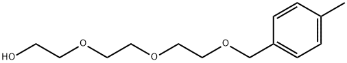 Ethanol, 2-[2-[2-[(4-methylphenyl)methoxy]ethoxy]ethoxy]- Structure