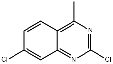 2,7-dichloro-4-methylquinazoline Struktur