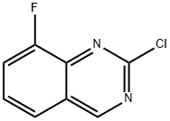 2-Chloro-8-fluoroquinazoline Structure