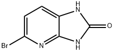 5-Bromo-1,3-dihydro-imidazo[4,5-b]pyridin-2-one,1388071-05-3,结构式