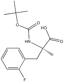 (2R)-2-{[(tert-butoxy)carbonyl]amino}-3-(2-fluorophenyl)-2-methylpropanoic acid