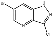 6-BROMO-3-CHLORO-1H-PYRAZOLO[4,3-B]PYRIDINE, 1391123-68-4, 结构式