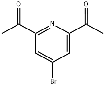 4-Bromo-2,6-diacetylpyridine Structure