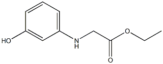 R-3-hydroxyphenylglycine ethyl ester Structure