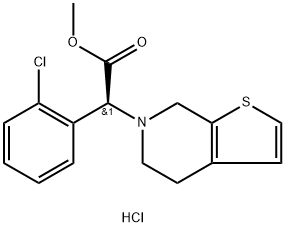 氯吡格雷杂质B盐酸盐, 1396607-35-4, 结构式