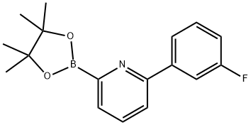 1402172-80-8 2-(3-fluorophenyl)-6-(4,4,5,5-tetramethyl-1,3,2-dioxaborolan-2-yl)pyridine