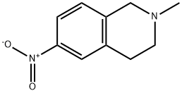 2-甲基-6-硝基-1,2,3,4-四氢异喹啉, 14097-36-0, 结构式