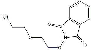 2-(2-(2-Aminoethoxy)ethoxy)isoindoline-1,3-dione Structure