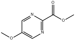 5-甲氧基嘧啶-2-羧酸甲酯,1415800-40-6,结构式