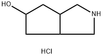 八氢环戊[C]吡咯-5-醇 盐酸盐, 1417820-59-7, 结构式