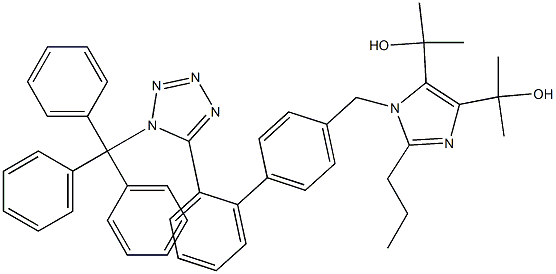 奥美沙坦酯杂质 结构式