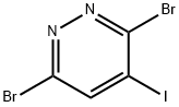 3,6-DIBROMO-4-IODOPYRIDAZINE Struktur