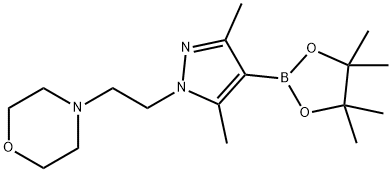 1426671-36-4 MORPHOLINE, 4-[2-[3,5-DIMETHYL-4-(4,4,5,5-TETRAMETHYL-1,3,2-DIOXABOROLAN-2-YL)-1H-PYRAZOL-1-YL]ETHYL]-
