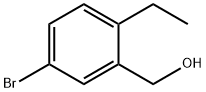 2-乙基-5-溴苄醇 结构式