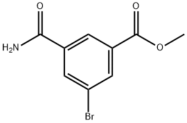 Benzoic acid, 3-(aminocarbonyl)-5-bromo-, methyl ester