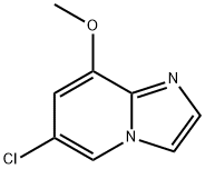 6-Chloro-8-methoxy-imidazo[1,2-a]pyridine Structure