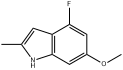4-fluoro-2-methyl-1H-indol-6-ol,1427418-51-6,结构式