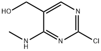 (2-chloro-4-(methylamino)pyrimidin-5-yl)methanol,1428760-93-3,结构式