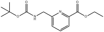ethyl 6-((tert-butoxycarbonyl)methyl)picolinate,1433825-88-7,结构式
