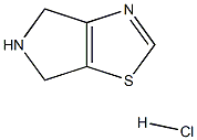 5,6-二氢-4H-吡咯并[3,4-D]噻唑盐酸盐 结构式