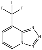 8-(trifluoromethyl)tetrazolo[1,5-a]pyridine 结构式