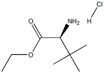 L-叔亮氨酸乙酯盐酸盐,144054-74-0,结构式