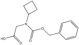 N-CBZ-RS-2-环丁基甘氨酸, 144164-39-6, 结构式