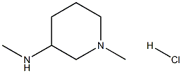 N,1-dimethylpiperidin-3-amine hydrochloride Structure