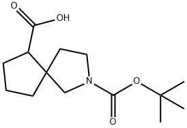 2-(Tert-Butoxycarbonyl)-2-Azaspiro[4.4]Nonane-6-Carboxylic Acid Structure