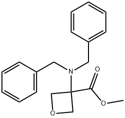 methyl 3-(dibenzylamino)oxetane-3-carboxylate,1452228-33-9,结构式