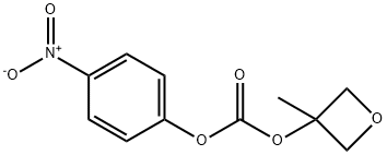 3-甲基环丁烷-3-基(4-硝基苯基)碳酸酯,1453272-56-4,结构式