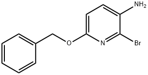 6-Benzyloxy-2-bromo-pyridin-3-ylamine 结构式