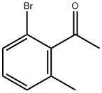 1-(2-溴-6-甲基苯基)乙酮 结构式