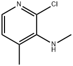 2-氯-N,4-二甲基-3-吡啶胺, 1498918-22-1, 结构式