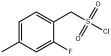 (2-氟-4-甲基苯基)甲磺酰氯化,1505607-08-8,结构式