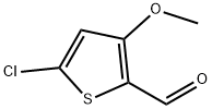 5-Chloro-3-methoxy-2-thiophenecarbaldehyde,1506306-66-6,结构式