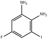 5-Fluoro-3-iodo-benzene-1,2-diamine Structure