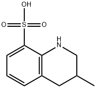 3-methyl-1,2,3,4-tetrahydroquinoline-8-sulfonic acid 化学構造式